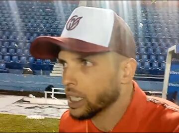 Tiago Volpi acusó al árbitro del Cruz Azul - Toluca de no parar el partido por gritos homofóbicos