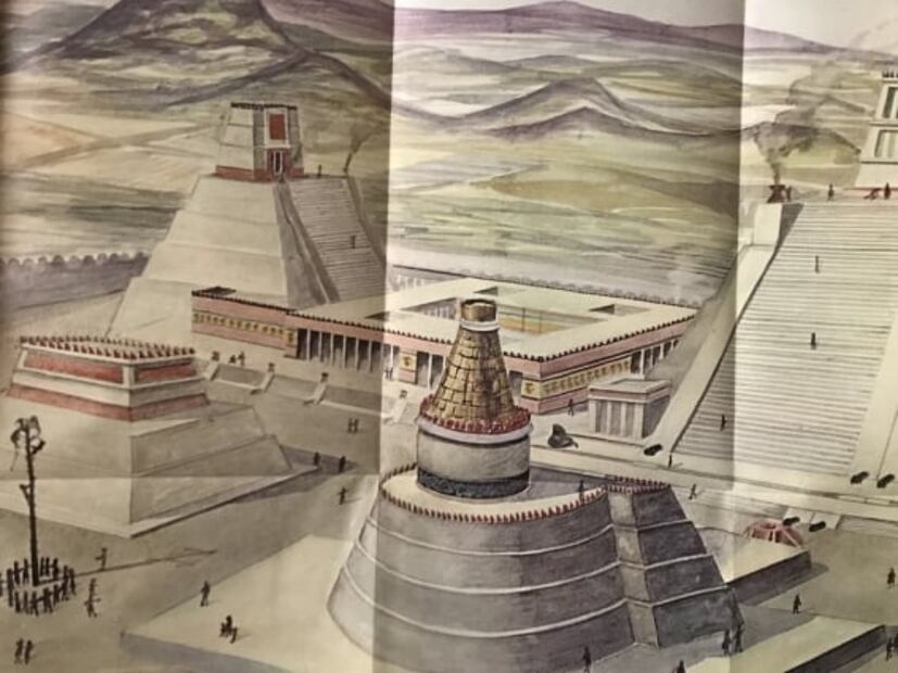 La casa que Moctezuma ofreció a Cortés para dormir el día de su encuentro