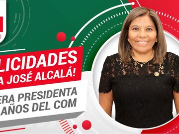 María José Alcalá es la nueva presidenta del COM; primera mujer en la historia