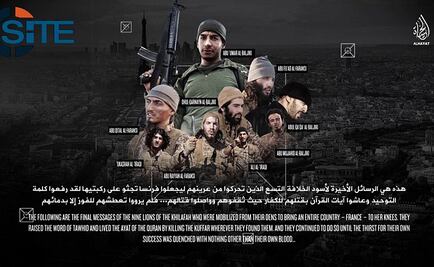 Lanza EI video sobre atacantes de París; amenaza a R. Unido