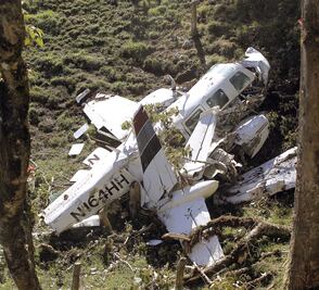Cae avión en rodaje
