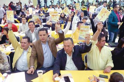 PRD, listo para disolver directiva