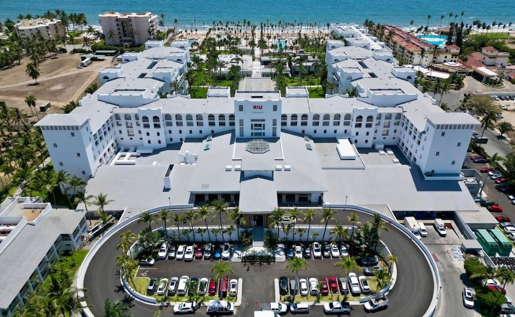 El complejo hotelero anteriormente conocido como RIU Jalisco formalizó su cambio de nombre a Riu Flamingo Nuevo Nayarit. | Foto: Especial.