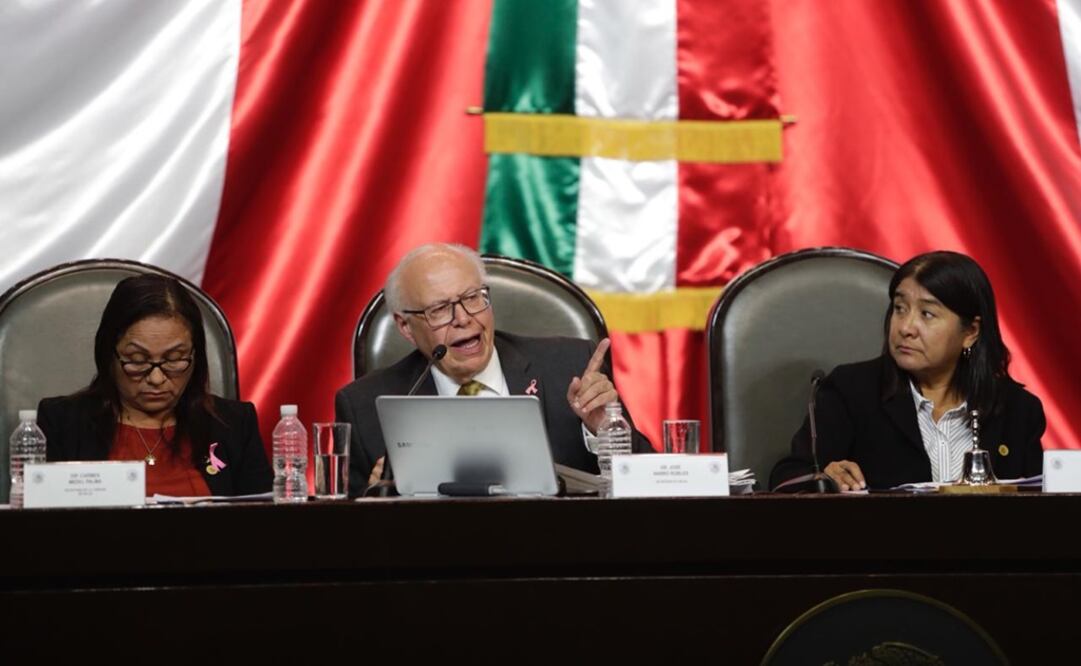 El secretario de Salud, José Narro, compareció ante diputados. Foto: Iván Stephens/EL UNIVERSAL