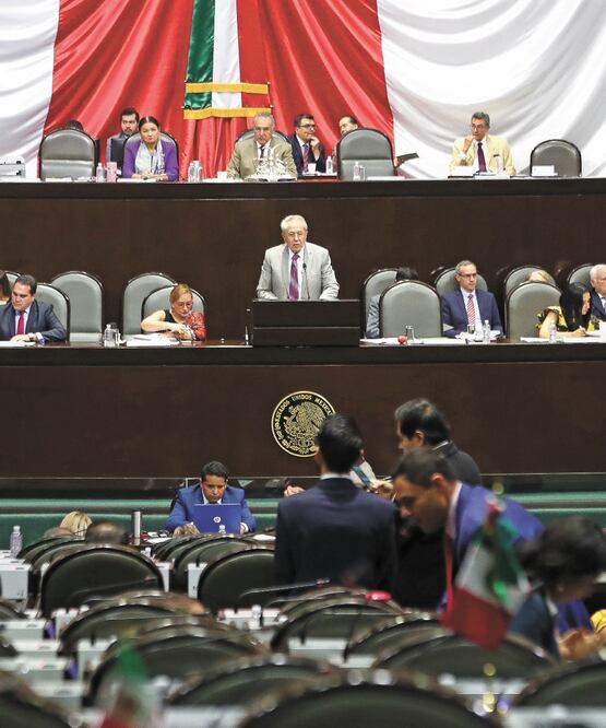 El titular de la Ssa, Jorge Alcocer Varela, compareció ante el pleno de la Cámara Baja. DIEGO SIMÓN. EL UNIVERSAL