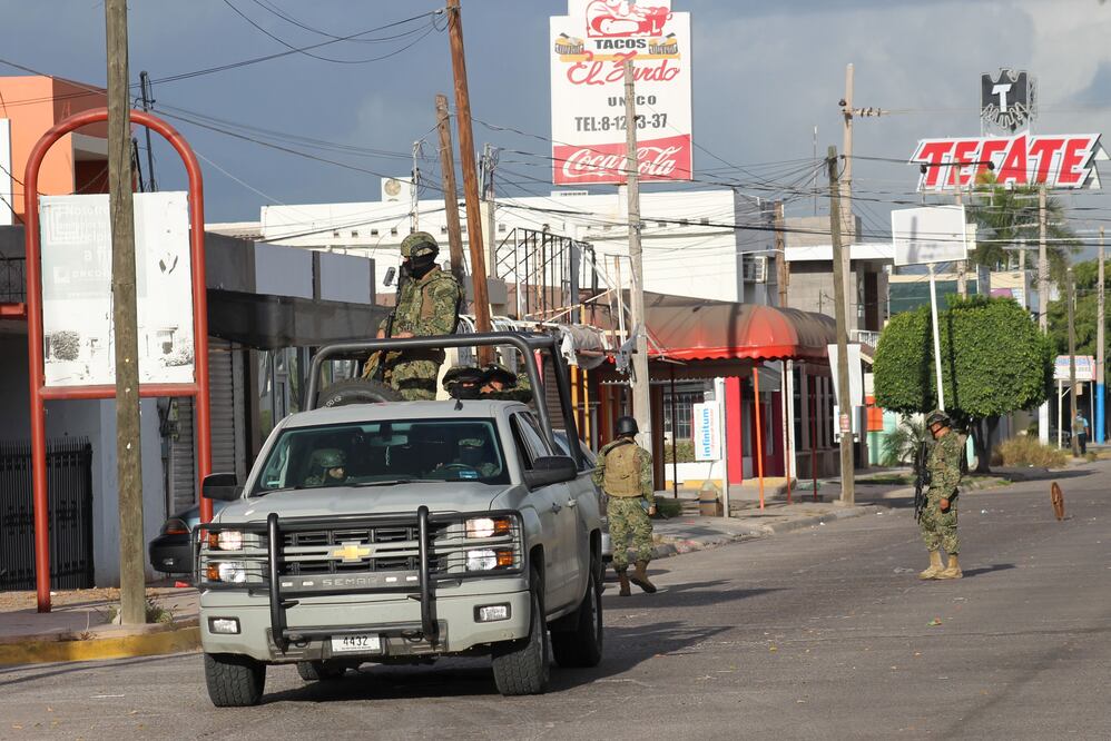 Así fue el operativo en Los Mochis. (AP)