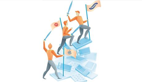 La batalla para dominar el mercado de los smartphones en México 