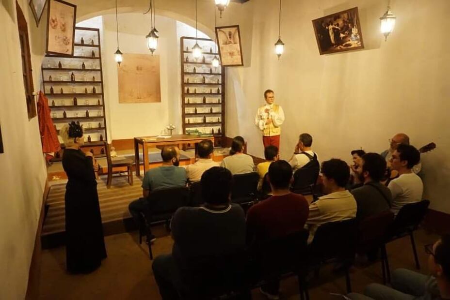 Aspectos de la obra "La Noche de las Alienadas". Fotos: Cristopher Cabello/EL UNIVERSAL.