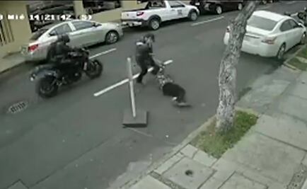 Se resiste a que le roben la bolsa; ladrón le dispara