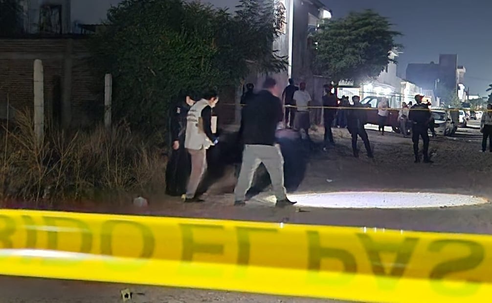 Zona acordonada por los hechos en Sinaloa (28/12/2025). Foto: Especial