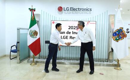 Anuncian ampliación de planta de LG Electronics en Tamaulipas; invertirá 100 millones de dólares