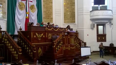 Realizan primer parlamento de mujeres en la Asamblea Legislativa