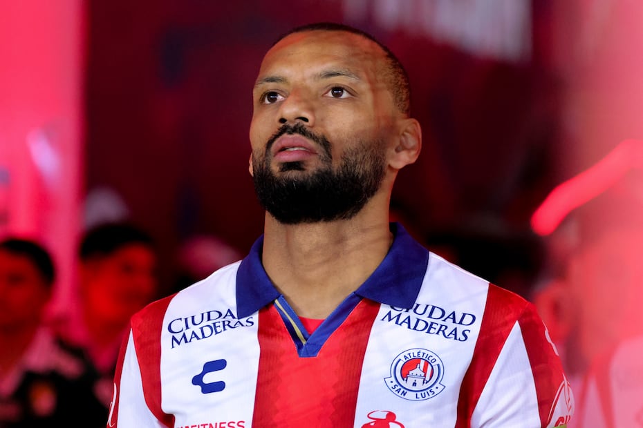 João Pedro con el Atlético de San Luis, durante la fase regular del torneo Clausura 2026 - Foto: Imago7
