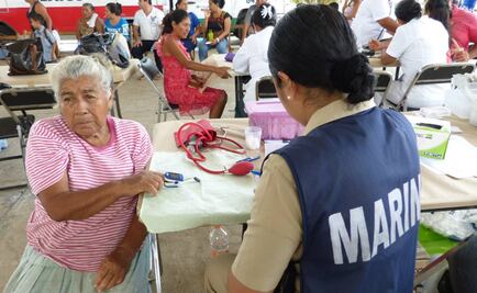 Semar atiende a 2 mil 600 personas en Chiapas