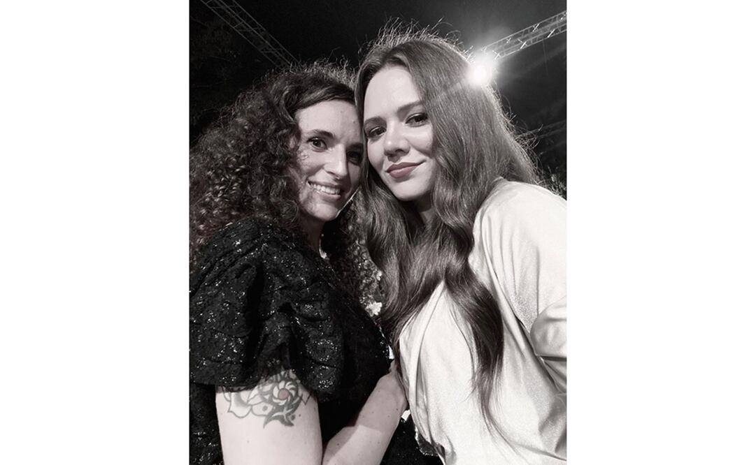 Joy Huerta y su esposa. Foto: Instagram 