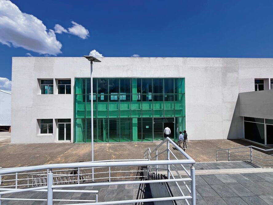 El hospital municipal tiene un avance de 52%. Foto: Arturo Contreras EL UNIVERSAL