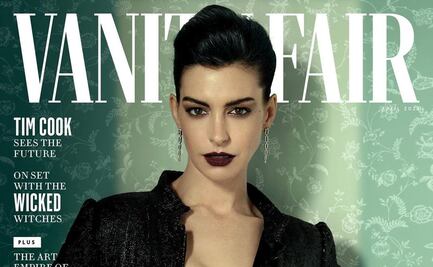 Anne Hathaway derrocha sensualidad en portada de Vanity Fair