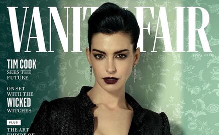 Anne Hathaway derrocha sensualidad en portada de Vanity Fair