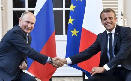 Putin y Macron conversan sobre Ucrania y Medio Oriente; hablan por primera vez en casi tres años