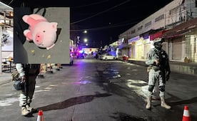 Hallan otro cerdito de peluche junto al cuerpo de un hombre asesinado a balazos en Culiacán, Sinaloa; es el tercer caso en un mes 