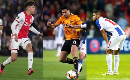 Europa League 2020, así les fue a los futbolistas mexicanos en los dieciseisavos