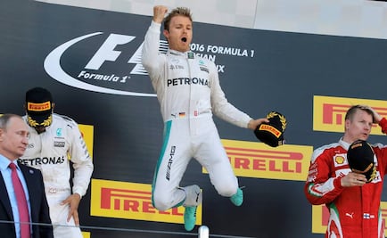 F1: Rosberg firma en Sochi cuatro de cuatro