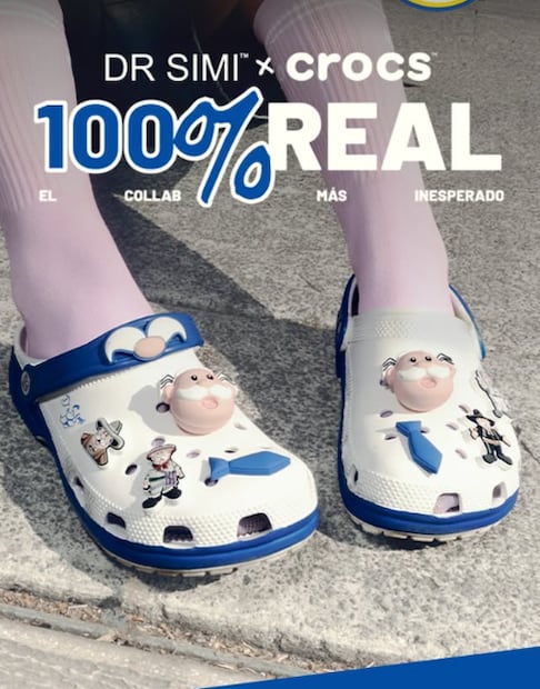 Esta nueva colaboración entre Dr. Simi y Crocs ha generado revuelo en redes sociales. Foto: Crocs México