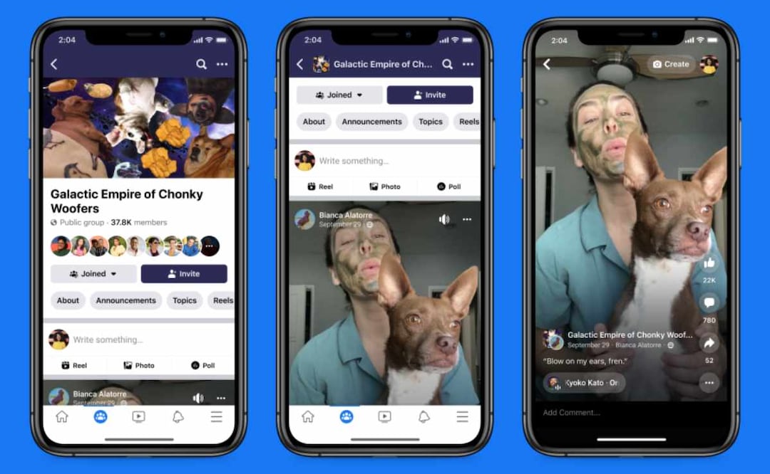 El día de hoy, la firma meta amplió la disponibilidad de Facebook Reels para iOS y Android en más de 150 países de todo el mundo
