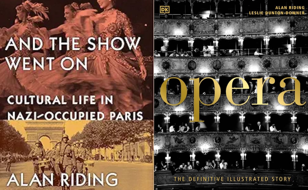 "And the show went on: cultural life in nazi-occupied paris" y "Opera" son otras de sus dos grandes obras. Fotos: @amazon/Alan Riding