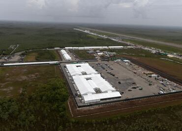 FOTOS: Alligator Alcatraz, imágenes aéreas de la nueva prisión para migrantes de Trump