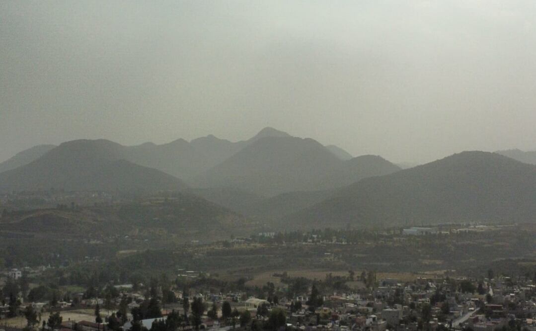 Mala calidad del aire en Hidalgo. Foto: Especial