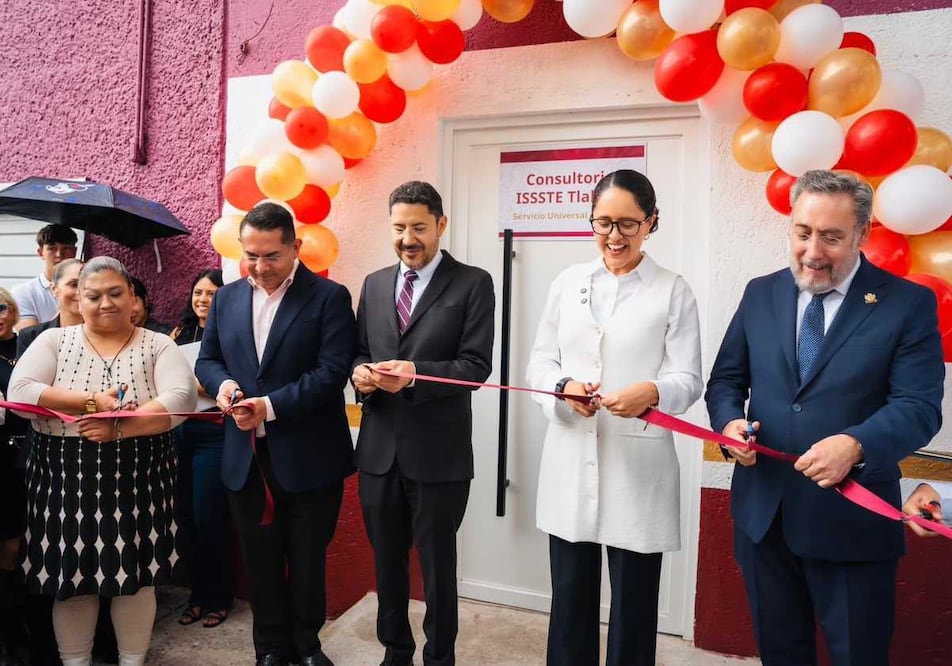 En el mismo evento, el director general del ISSSTE, y la alcaldesa Gabriela Osorio, inauguraron un nuevo consultorio en las instalaciones de la alcaldía Tlalpan. Foto: Especial