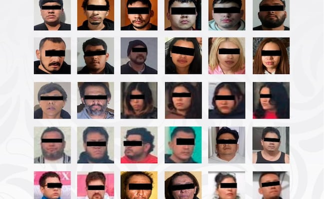 Cae en Querétaro "El Flaco", operador de "Los Salazar", célula afín al Cártel de Sinaloa; detienen a otras 29 personas