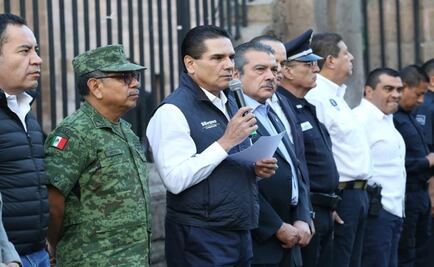 A Morelia, entre 400 y 600 elementos de la Guardia Nacional, anuncia Aureoles