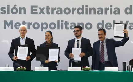 Acuerdan CDMX, Edomex e Hidalgo coordinación ante problemas metropolitanos