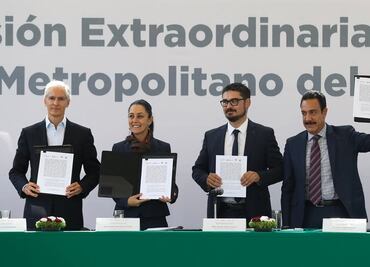 Acuerdan CDMX, Edomex e Hidalgo coordinación ante problemas metropolitanos
