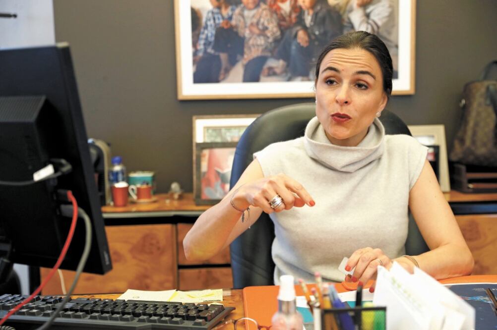 Alejandra Palacios, presidenta de la Cofece, entidad que inició la investigación a instituciones financieras en 2017. Foto/ARCHIVO EL UNIVERSAL