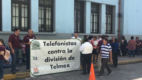 Telefonistas se unen a paro de labores en Yucatán 