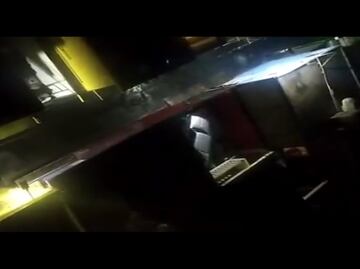 Video: Casi una hora colgados en el Cablebús por sismo