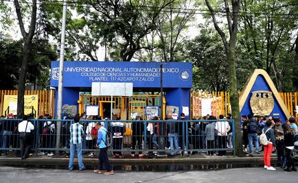 Alumnos de CCH Azcapotzalco piden al rector Graue acuda al plantel