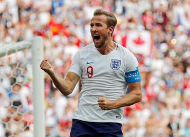El tercer gol de Kane para el Inglaterra 6-0 Panamá