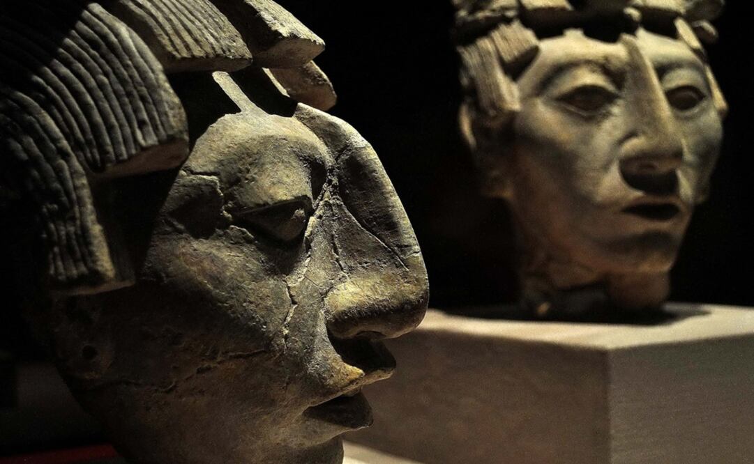 Mayan death masks safeguarded by INAH – Photo: File photo/EL UNIVERSAL