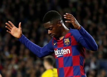 Dembelé, vuelve a ser baja de Barcelona