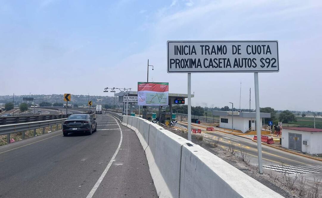 El Circuito Exterior Mexiquense inició mayo con nuevo cobro de peaje. Foto: Arturo Contreras