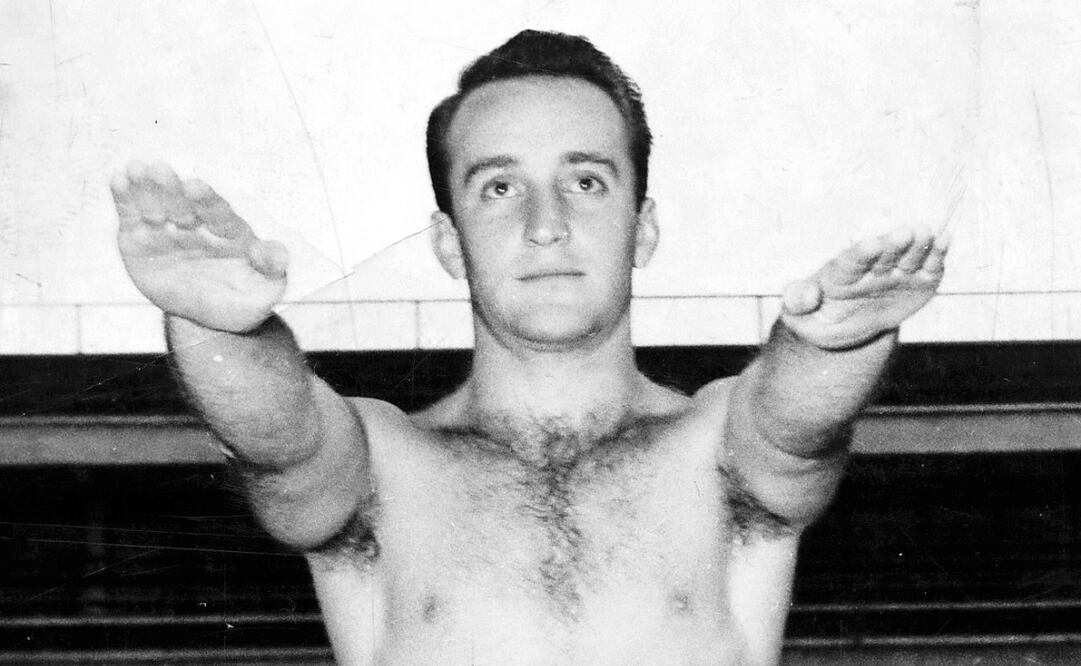 Joaquín Capilla, único mexicano medallista olímpico de oro en clavados. Foto: Archivo | El Universal