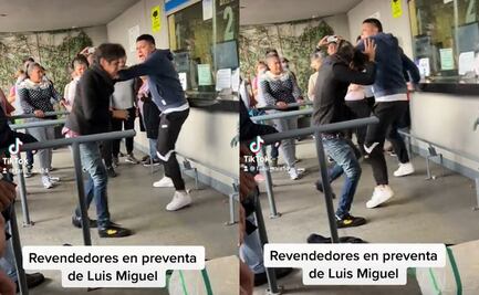 ¡Todo por un concierto! Captan pelea en taquillas de la Arena CDMX por boletos de Luis Miguel
