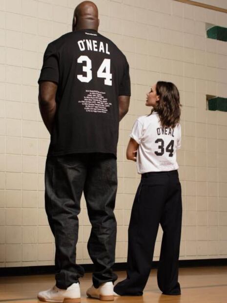 Victoria Beckham se inspira en Shaquille O’Neil para colaborar con Reebok