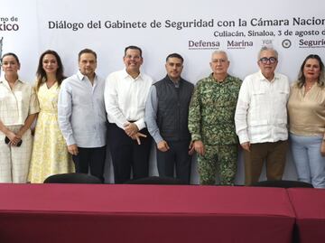 Rocha Moya y García Harfuch sostienen Mesa de Seguridad en Sinaloa; reuniones continuarán cada 15 días