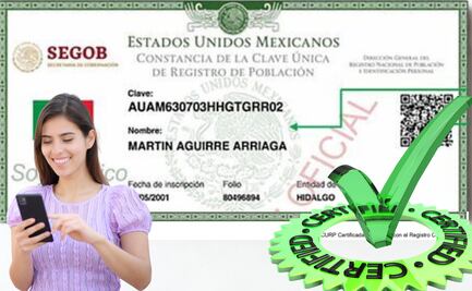 ¿Cómo descargar tu CURP certificada para el registro de tu línea de celular en 2026?