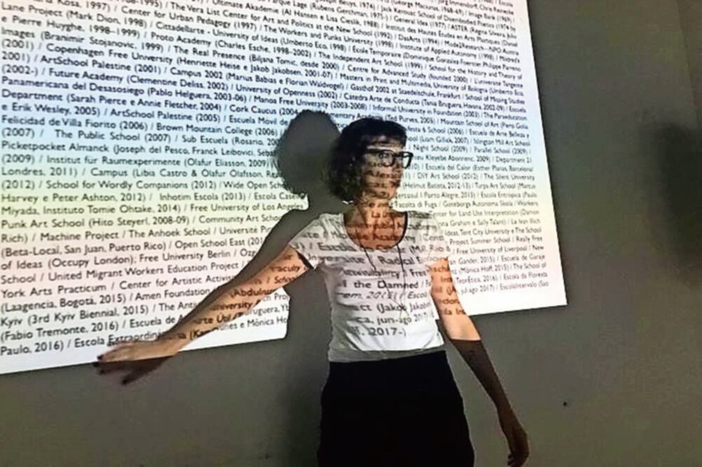 Mónica Hoff, de Brasil, una de las tutoras de “Pla sma”, seminario que el Instituto realizará del 3 al 14 de septiembre. Foto: CORTESÍA INSTITUTO ALUMNOS